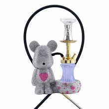 Load image into Gallery viewer, Diamond & Metallic Bear Hookahs 🐻💎✨