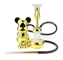 Load image into Gallery viewer, Diamond & Metallic Bear Hookahs 🐻💎✨