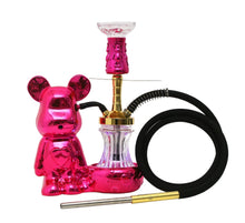 Load image into Gallery viewer, Diamond & Metallic Bear Hookahs 🐻💎✨