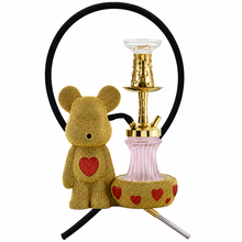 Load image into Gallery viewer, Diamond &amp; Metallic Bear Hookahs 🐻💎✨
