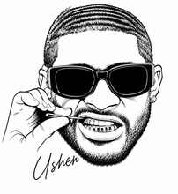 Load image into Gallery viewer, 9x12 R&amp;B-Themed Pre-Drawn Canvas 🎨🎶
