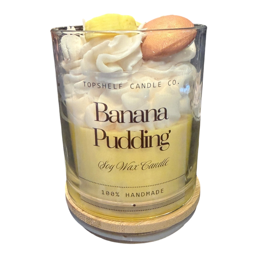 Banana Pudding  14oz Soy Candle